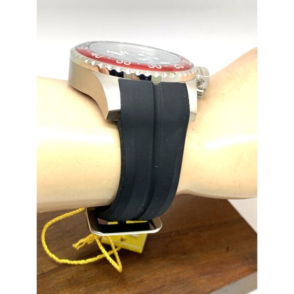 Invicta Mens Watch 35658 Pro Diver Quartz Blue Dial Pepsi Bezel Rubber Band 50mm - Picture 13 of 15